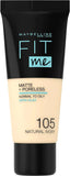 MAYBELLINE FIT ME FOUNDATION NO.105 30ML