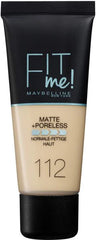 MAYBELLINE FIT ME MATTE FOUNDATION 112 Anwar Store