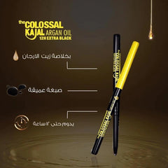 Maybelline New York Colossal Kajal, Super Black, 0.35g Anwar Store