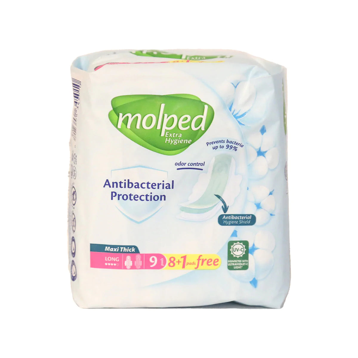 Molped antipactrial 9 pads long maxi thick Anwar Store