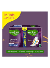 Molped total protection extra long 14 pads Anwar Store