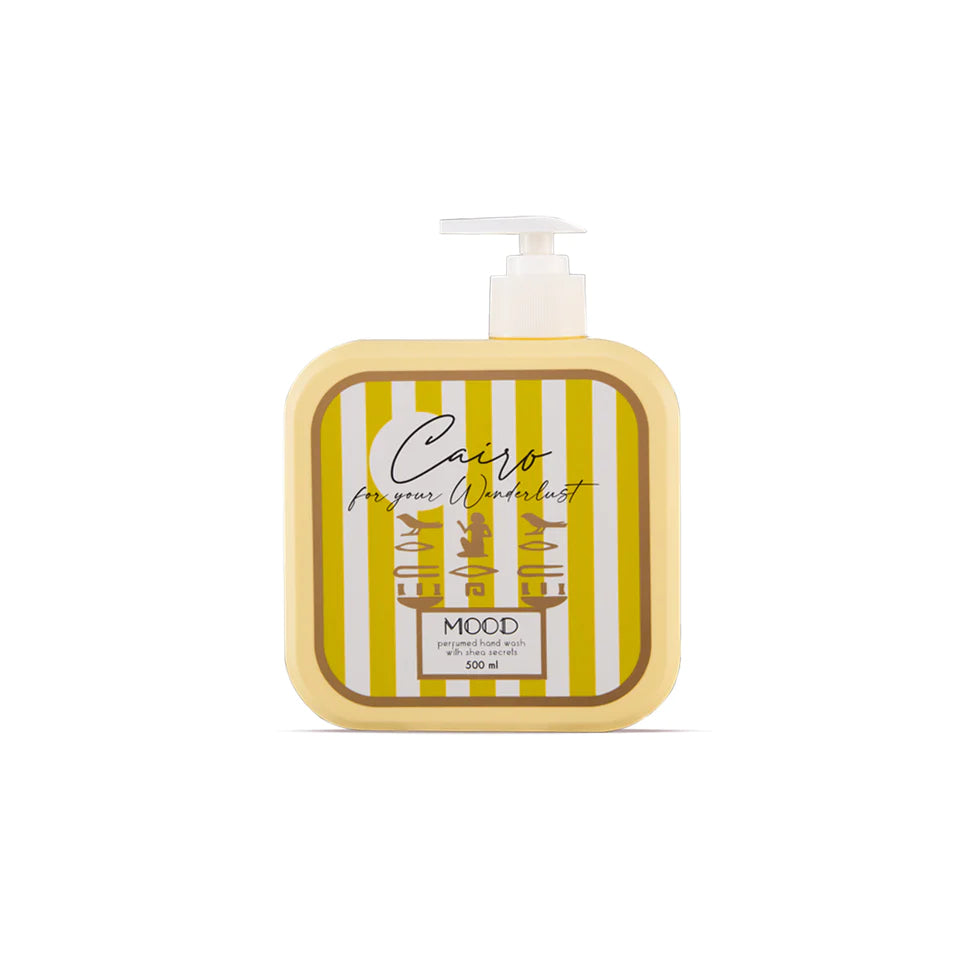 Mood Cairo Hand Wash Gel with Shea butter Base 500ml Anwar Store