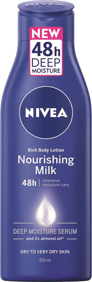 NIVEA BODY LOTION NOURISHING DEEP MOISTURE SERUM 250ML Anwar Store