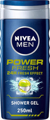 NIVEA MEN SHOWER GEL POWER FRESH 250ML Anwar Store