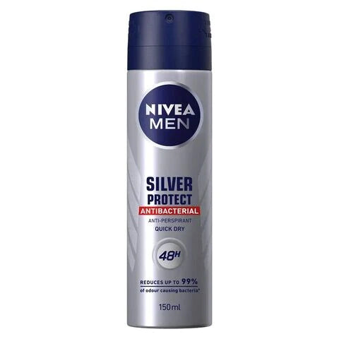 NIVEA MEN SILVER PROTECT SPRAY 150ML Anwar Store