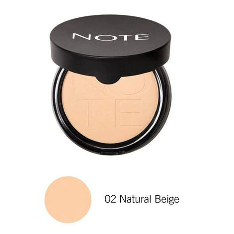 NOTE COMPACT POWDER 02 natural beige Anwar Store