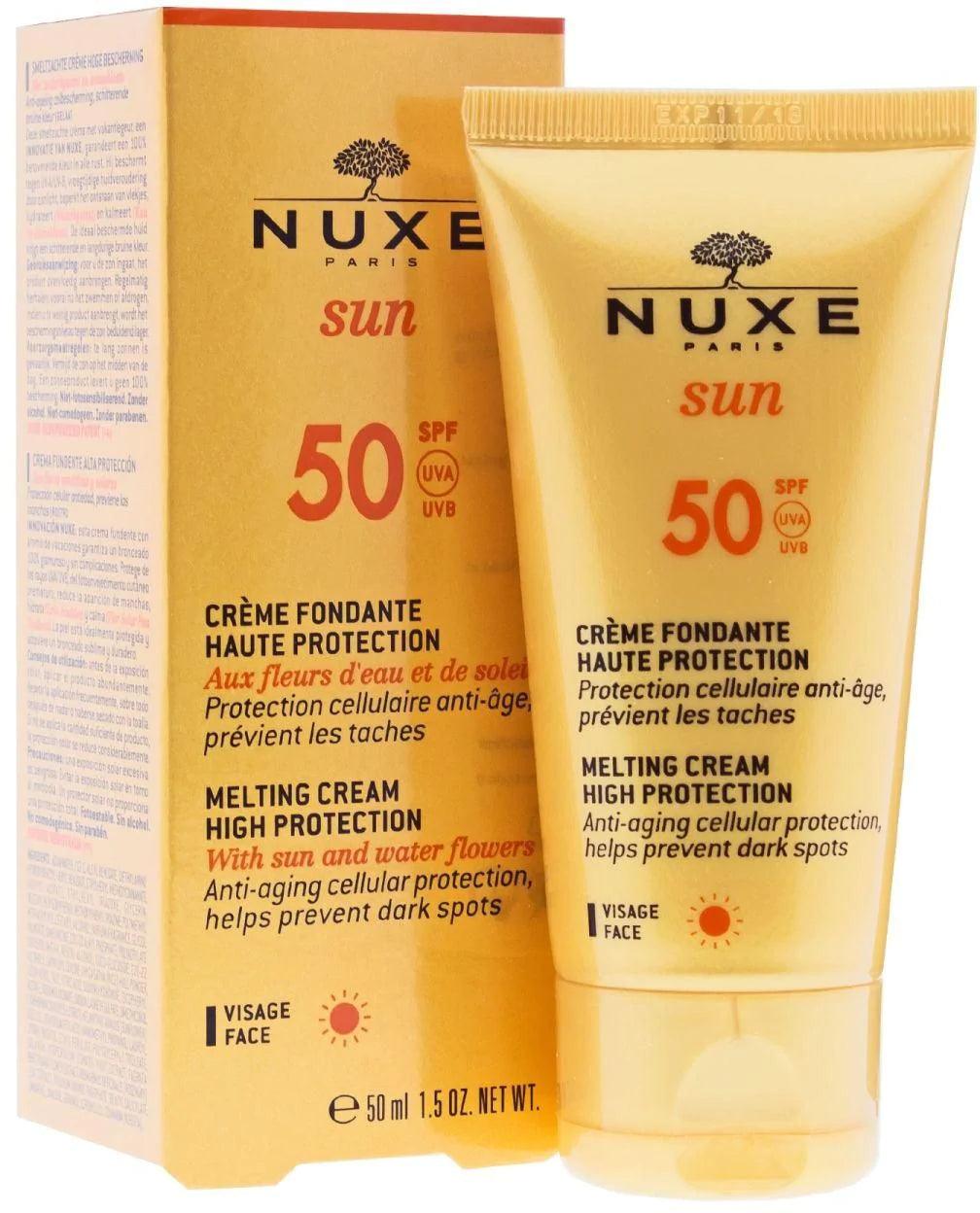 NUXE SUN MELTING CREAM SPF 50 50 ML Anwar Store