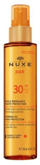 NUXE SUN TANNING OIL SPF 30 150ML Anwar Store