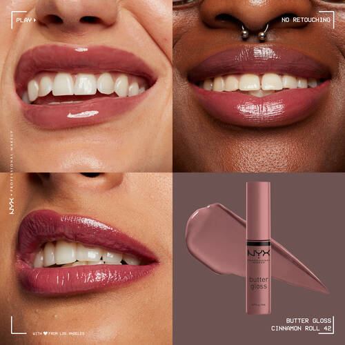 NYX Cinnamon Roll Butter Gloss BLG 48 4.7 mL Anwar Store