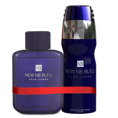 New NB Bleu Women Perfume 100ML + Spray 200ML Set Anwar Store