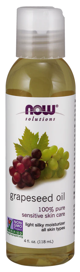 Now Grapeseed Oil 118 mL Anwar Store