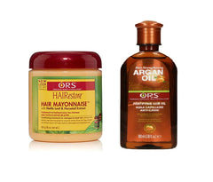 ORS Hair Mayonnaise 454g + Argan Oil 100ml Anwar Store
