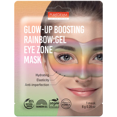 PUREDERM GLOW-UP BOOSTING RAINBOW EYE MASK - 1 mask 8g Anwar Store