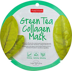 PUREDERM GREEN TEA COLLAGEN SHEET MASK Anwar Store