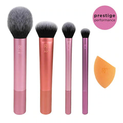 Real Techniques Brush Set (Everyday Essentials, Enhanced Eye, Flawless Base) Anwar Store
