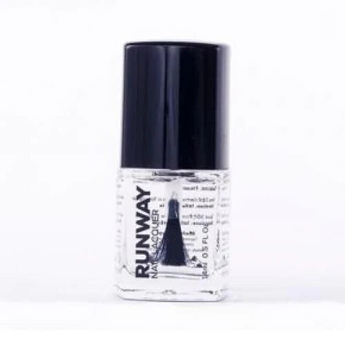 Runway Nail Lacquer Glossy Polish 70001 Crystal Clear - Nail Lacquer 14Ml Anwar Store