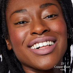 SEPHORA Cream Lip Stain Liquid Lipstick 23 Copper Blush - matte blush pink Anwar Store