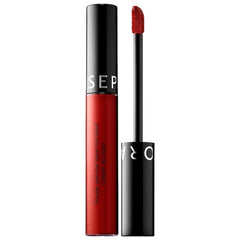 SEPHORA Cream Lip Stain Liquid Lipstick 97 Red Desert - matte red burgundy Anwar Store