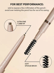 SHEGLAM Insta-fill Brow Pencil-Light Brown Anwar Store