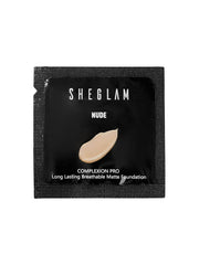 Sheglam Complexion Pro Long Lasting Breathable Matte Foundation Sample-Nude Anwar Store