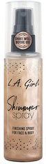 Shimmer Spray Rose Gold L A Girl 80ml Anwar Store