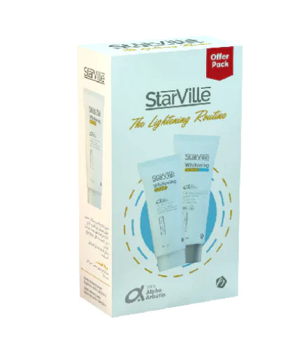 Starville Whitening Cream and Whitening Cleanser Offer Anwar Store