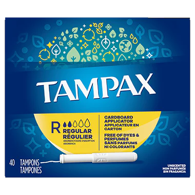 Tampax Cardboard Regular 10 tampones Anwar Store