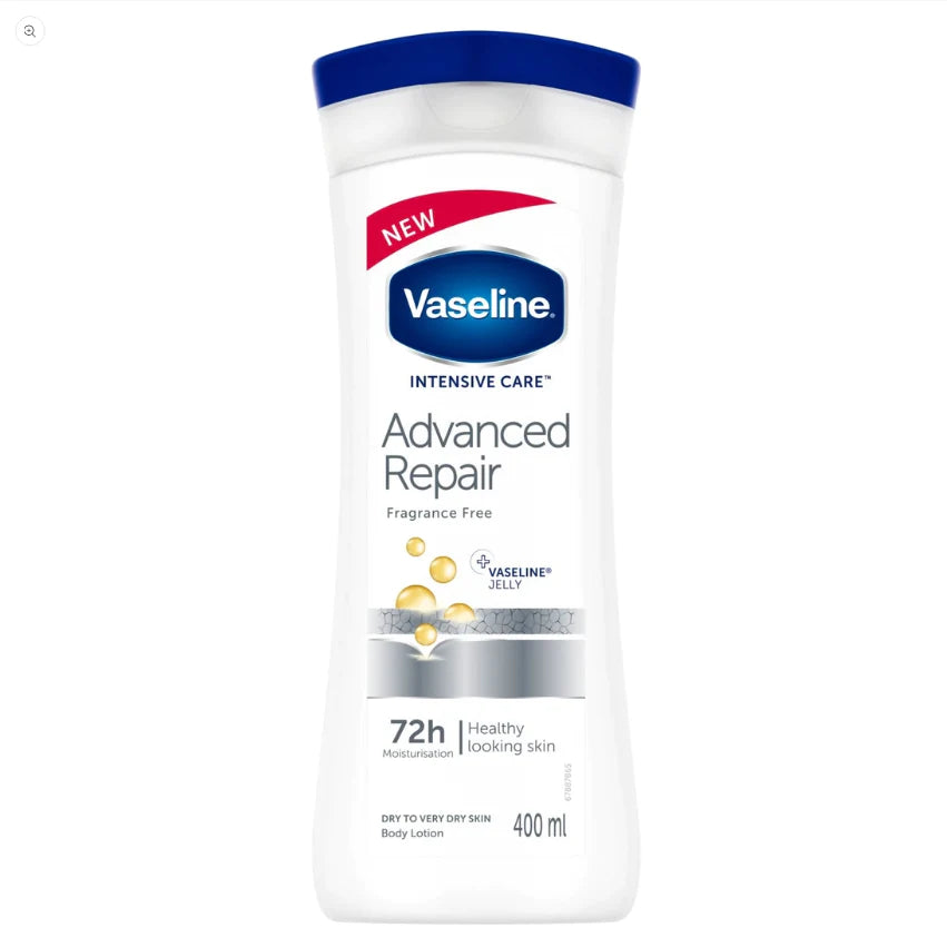Vaseline Intensive Care Advanced Repair Unscented Lotion- 400ML Anwar Store
