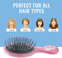 Wet Brush Glitter Ball Aurora - Mini Detangling Brush 736658564693 Anwar Store