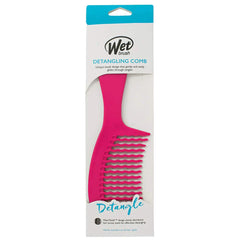 Wet Brush Hair Comb Detangler Wave Tooth Comb Design (Pink), Standard 9238 Anwar Store