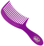Wet Brush Hair Comb Detangler Wave Tooth Comb Design (Purple), Standard 9221