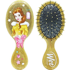 Wet Brush Mini Detangler Disney Princess Glitter Ball- belle 736658564662 Anwar Store