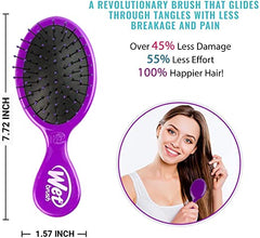 Wet Brush Mini Detangler - PURPLE Anwar Store