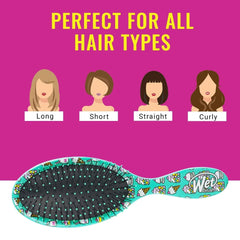 Wet Brush Original Hello Kitty Bubble Gum Blue Detangling Brush 736658563009 Anwar Store