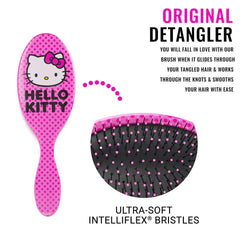 Wet Brush Original Hello Kitty Detangling Brush - Original Hello Kitty - All Hair Types - Ultra-Soft IntelliFlex Bristles Glide Through Tangles with Ease, Pink, 1 Count Anwar Store