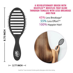 Wet Brush Speed Dry Hair Brush Black 736658594461 Anwar Store