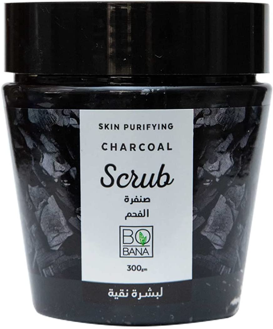 BOBANA SCRUB CHARCOL SKIN PURIFYING 300GM - Anwar Store