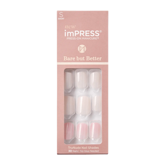 imPRESS Bare but Better Press-on Manicure Effortless Finish IMB02C Anwar Store
