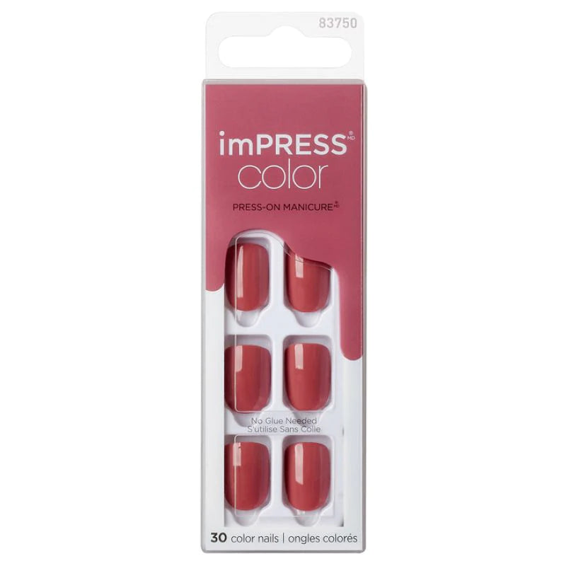 imPRESS Color Press-on Manicur Platonic Pink KIMC011C NAILS Anwar Store