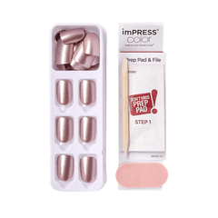 imPRESS Color Press-on Manicure CHAMPAGNE PINK KIMC004 NAILS Anwar Store