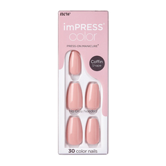 imPRESS Color Press-on Manicure - Coffin 504 Sumptuous IMC504C Anwar Store