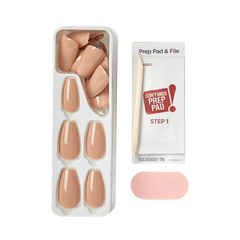 imPRESS Color Press-on Manicure - Coffin 506 Latte IMC506C Anwar Store