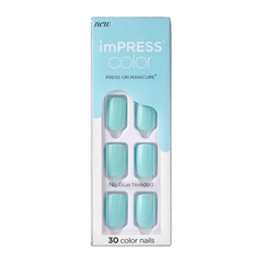 imPRESS Color Press-on Manicure MINT TO BE KIMC008 NAILS Anwar Store