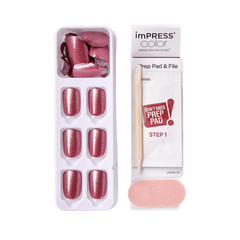 imPRESS Color Press-on Manicure PEANUT PINK KIMC006 NAILS Anwar Store