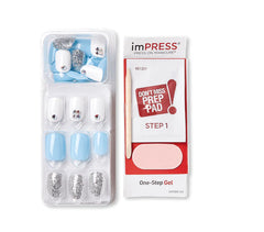 imPRESS Press-on Manicure I'd Rather Be KIM006 NAILS Anwar Store
