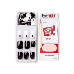 imPRESS Press-on Manicure Midnight Drive KIM004 NAILS Anwar Store