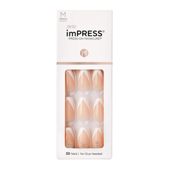 imPRESS Press-on Manicure So French Kimm04c 30 Nails Anwar Store