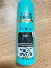 L'Oreal MAGIC RETOUCH Black Temporary Instant Grey Root Concealer Spray 75ml