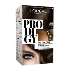 L'Oreal Paris Prodigy Permanent Oil Hair Color Light Brown 5.0 120g - Anwar Store