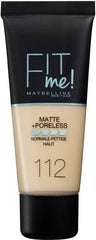MAYBELLINE FIT ME MATTE FOUNDATION 112 - Anwar Store
